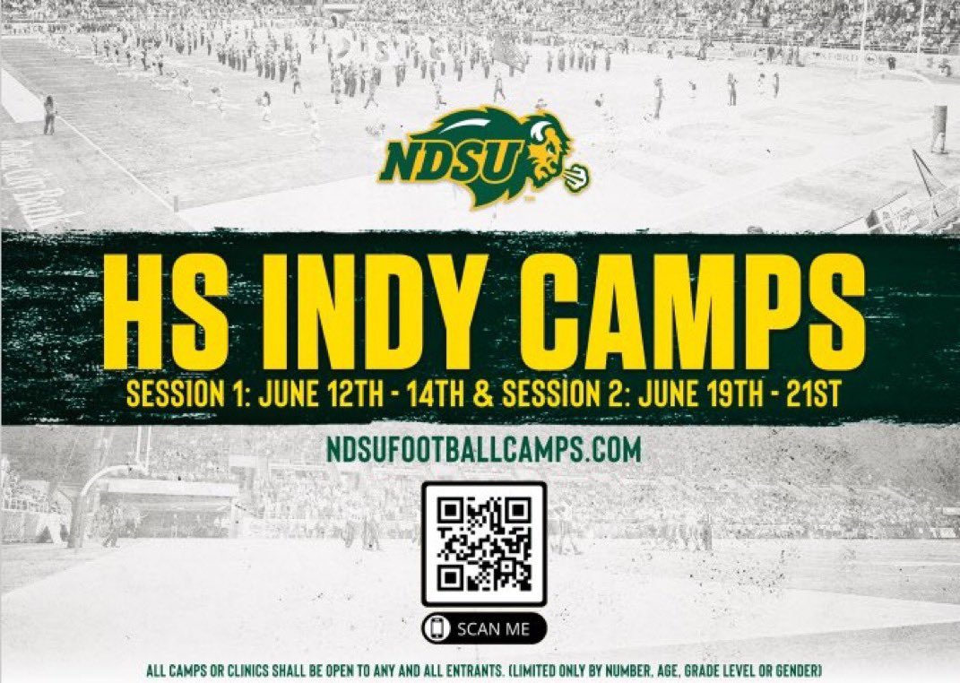 jaredbrutgerfb's tweet photo. Thank you @CoachLucasNDSU, @TheRealMarcWill and @CoachGrantOlson for the JR Day, Spring Game, and Camp invite. Can’t wait to get on campus soon and learn more about the program.
@StmaFB 
@NDSUfootball 
@PrepRedzoneMN 
@OJW_Scouting https://t.co/2JSKRfnUF7