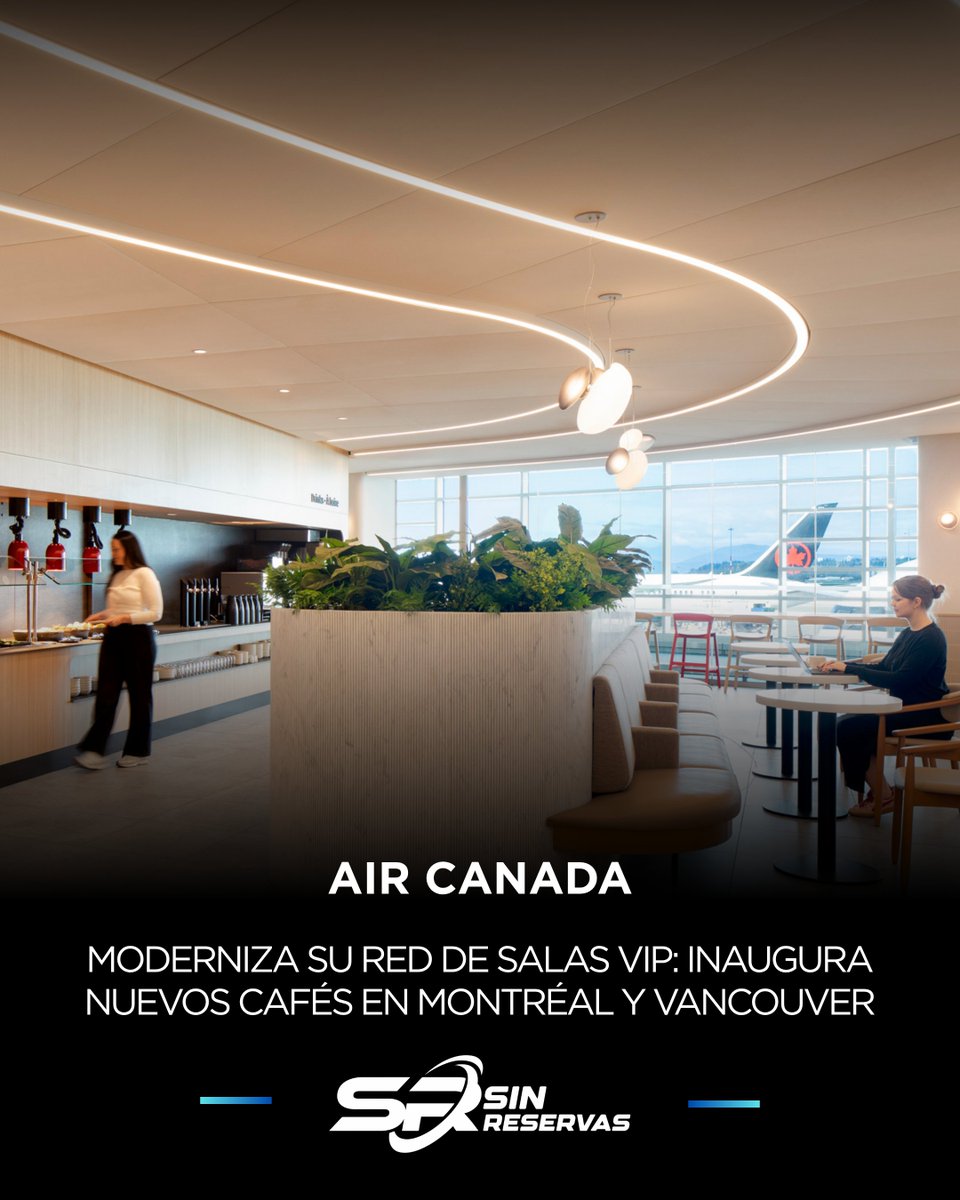 InfoSinReservas's tweet image. Air Canada continúa con la modernización y ampliación de salones VIP, por lo que ha inaugurado dos nuevos cafés, en los aeropuertos de #Montréal y #Vancouver. 

✈ sinreservas.com.mx/6251/
.
.
.
#SinReservas #Aviación #AirCanada #AirCanadaCafé @AirCanada @AirCanadaLatAm