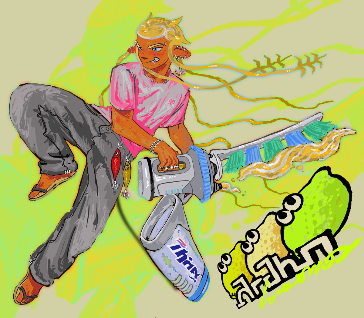 One last doodle before Tomodachi life grounds me without my Ipad