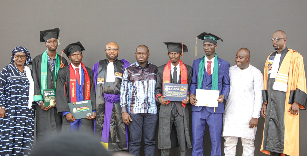 UGANC_Guinee's tweet photo. 🎓 Remise de diplômes à l’UGANC : 630 nouveaux diplômés prêts à relever les défis de demain
Issus de filières variées, ils couvrent des domaines essentiels tels que les sciences biologiques et de la santé, avec des profils comme sages-femmes, infirmiers d’État...
#UGANC #MESRS https://t.co/K4yDaa9Pme