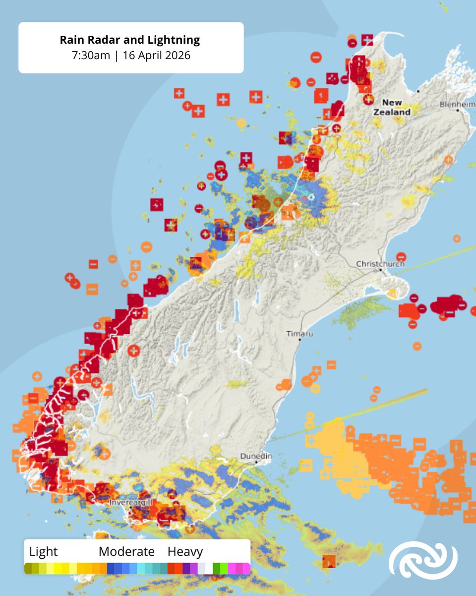 MetService NZ tweet media