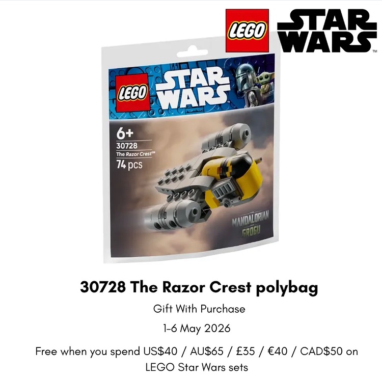 BlogsBrick's tweet image. Lego Star Wars May 4th event promos revealed, thanks to @jayong28 

#Lego #Legonews #Legoleaks #Starwars #Legostarwars
