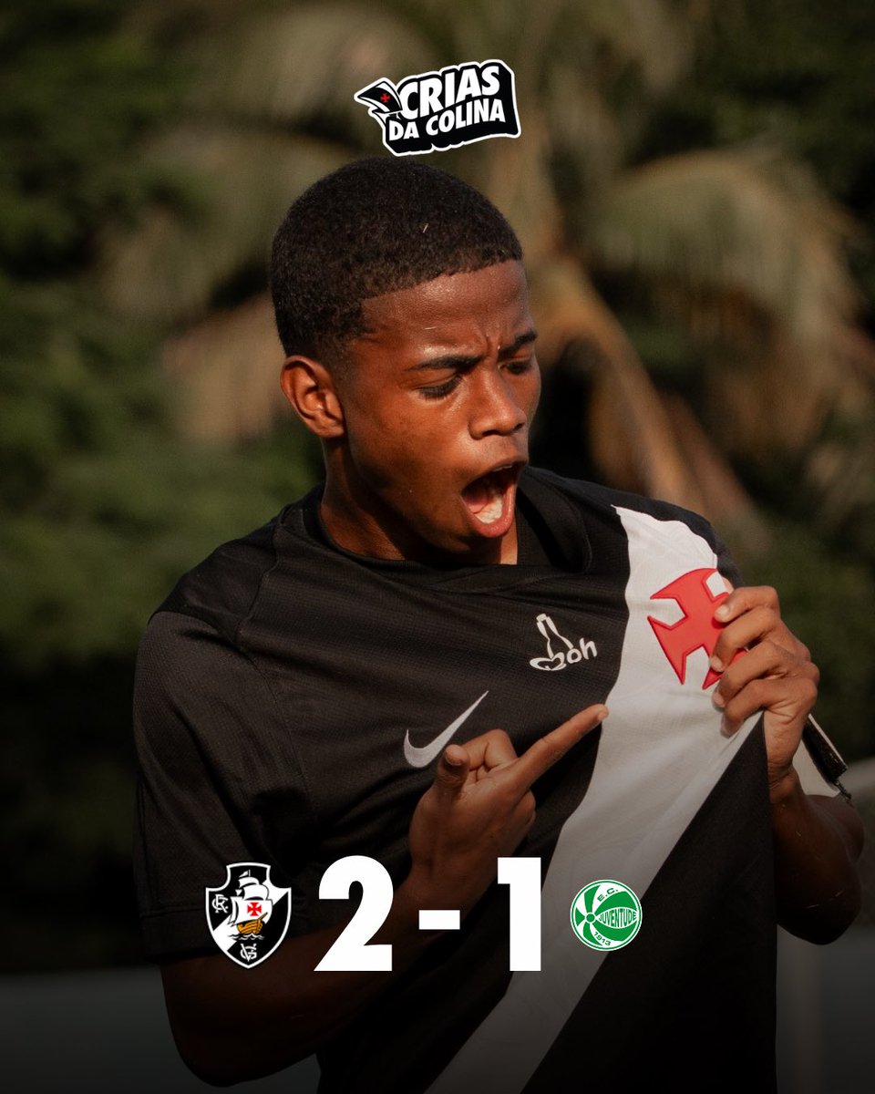 vascobase's tweet photo. VITÓRIA DOS CRIAS NO BRASILEIRO SUB-20! 💢

O Vasco vence o Juventude por 2 a 1, pela 6ª rodada do Campeonato Brasileiro Sub-20, no Nivaldo Pereira. Os gols foram marcados por Ramon Rique e Juninho.

#CriasDaColina
#VascoDaGama https://t.co/lRTKSh7F9Z