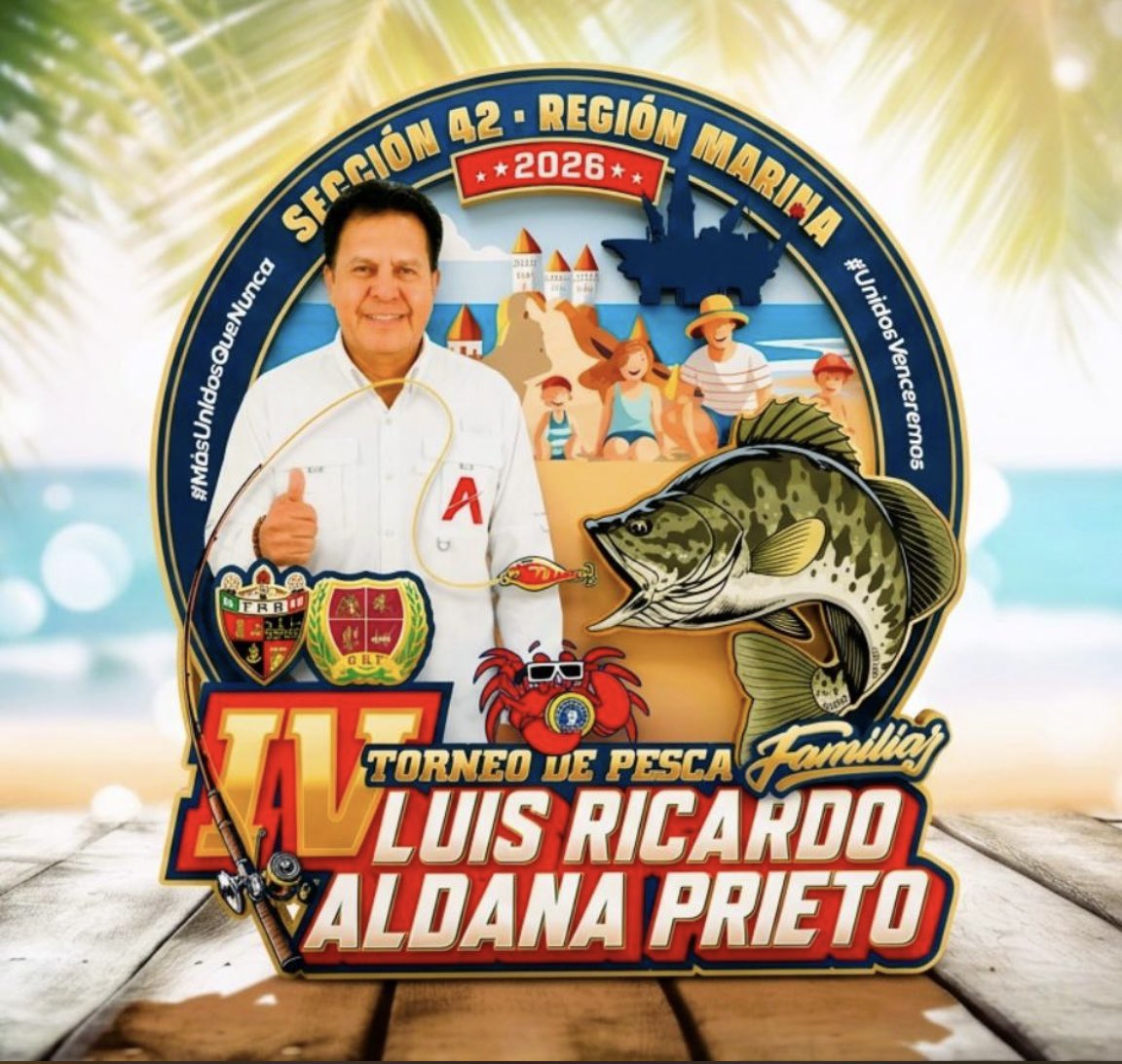 Se acerca la fecha para disfrutar del lV torneo de pesca , Luis Ricardo Aldana Prieto en donde toda la familia de la <a href="/Seccion42_STPRM/">Seccion 42 STPRM Oficial</a>  estaremos presentes para convivir con nuestro amigo y líder <a href="/lgps03101/">@lgps0310</a> y nuestro secretario general <a href="/MarcoAzuara1/">Marco Azuara</a> #mas unidos que nunca