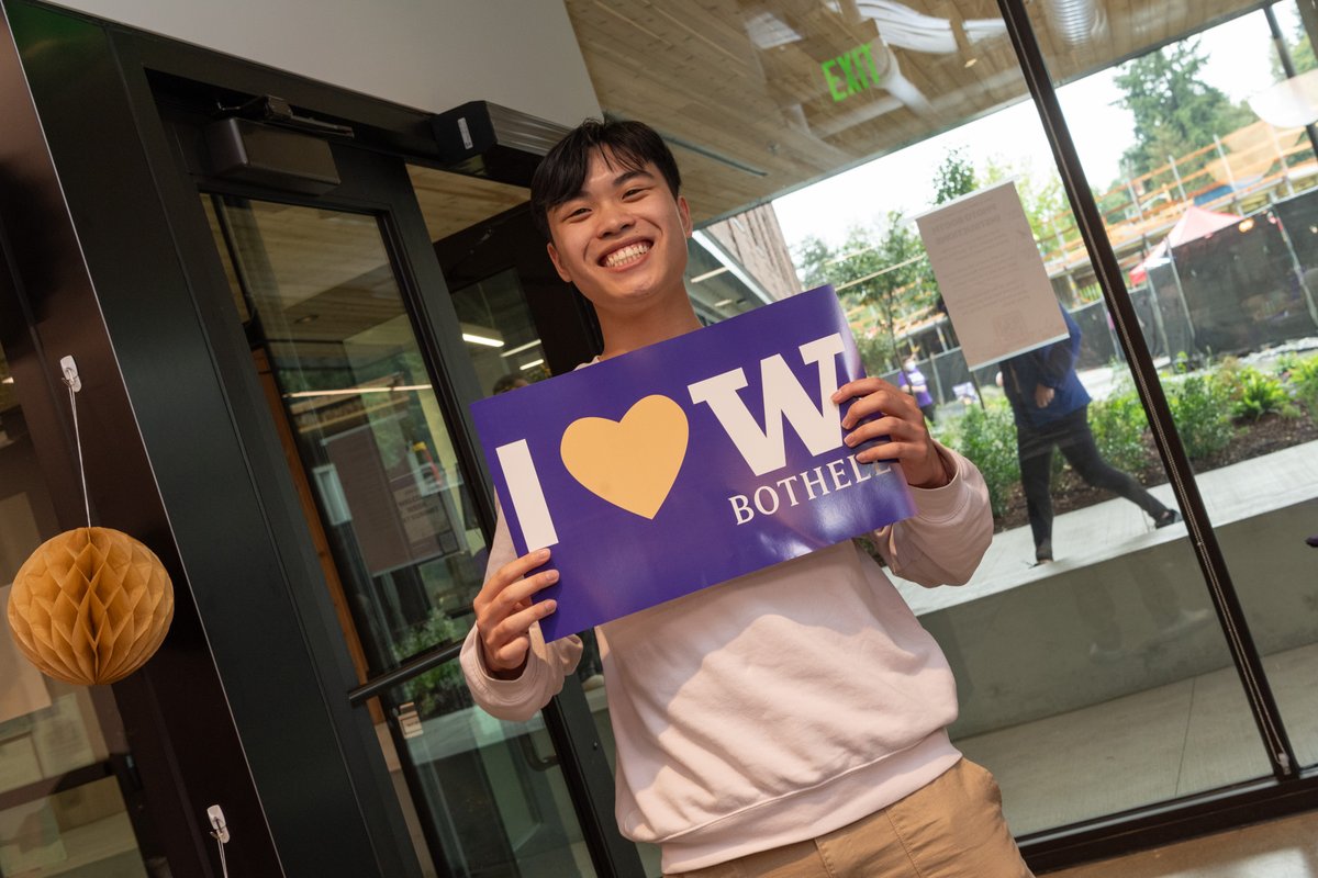 UW Bothell tweet media