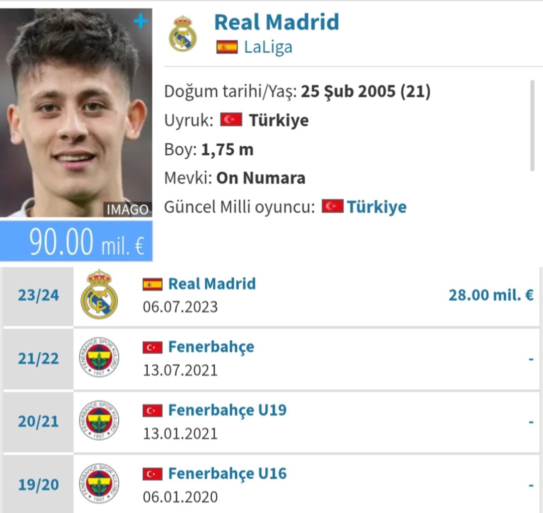 Ali koçun 28 milyona sattığı Arda Reali taşıyor