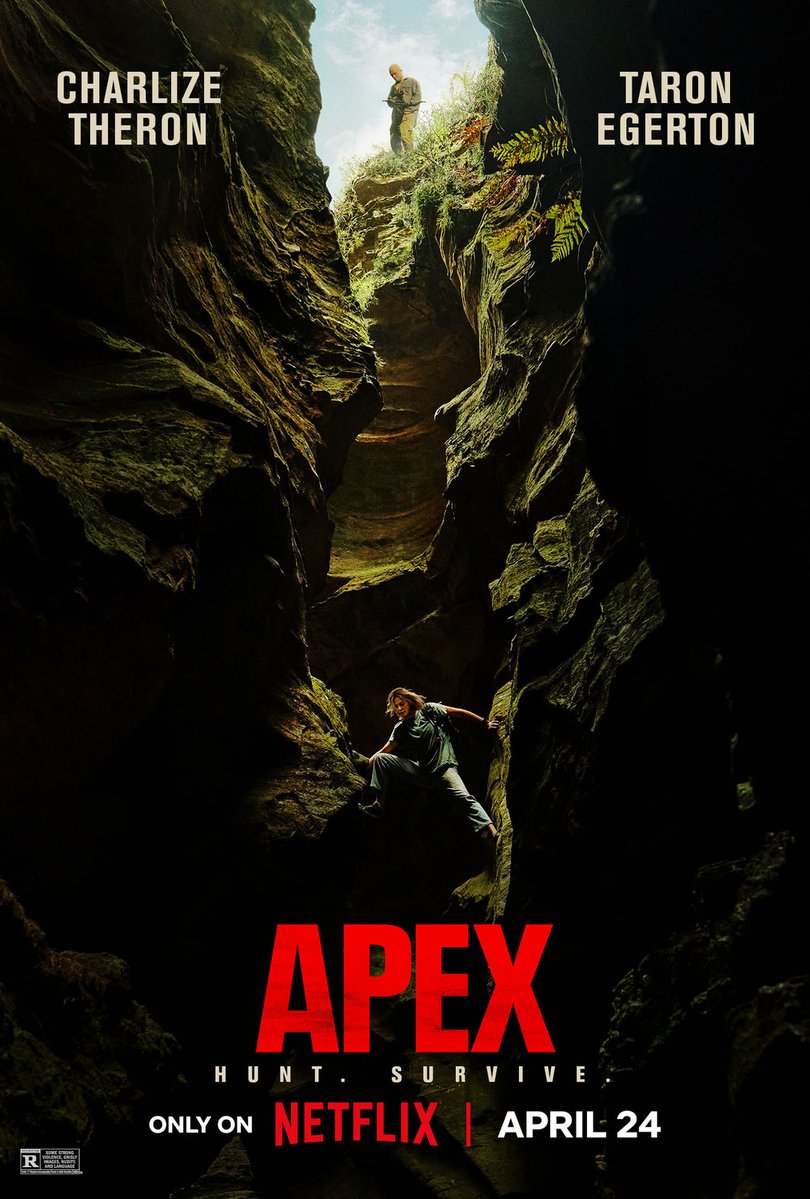 proof_inc's tweet image. The official #poster for APEX is here.

Feel the danger of the hunt in this newest #Proof project, streaming on Netflix on April 24th.
.
.
.
.
#ProofInc #ProofPrevis #visualeffects #visualization #VFX #virtualproduction #Apex #CharlizeTheron #TaronEgerton