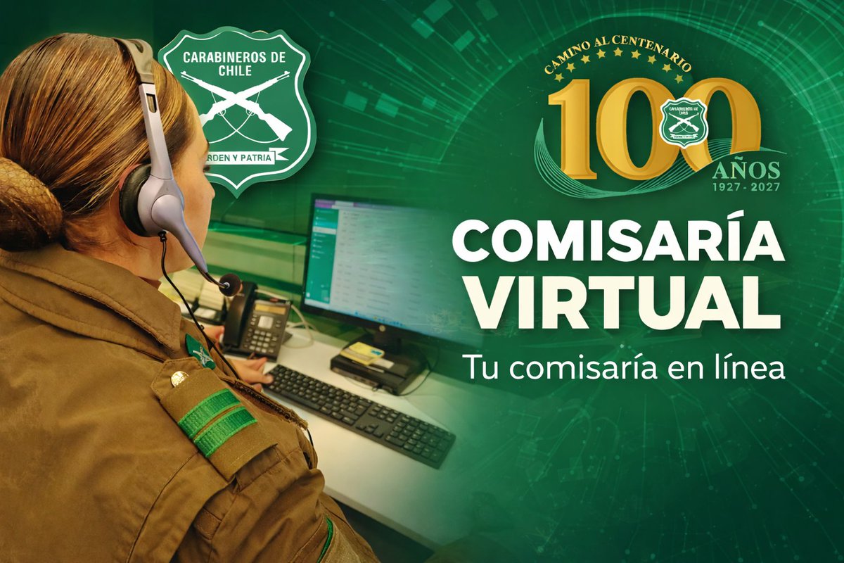 Comisaría Virtual Carabineros de Chile tweet media