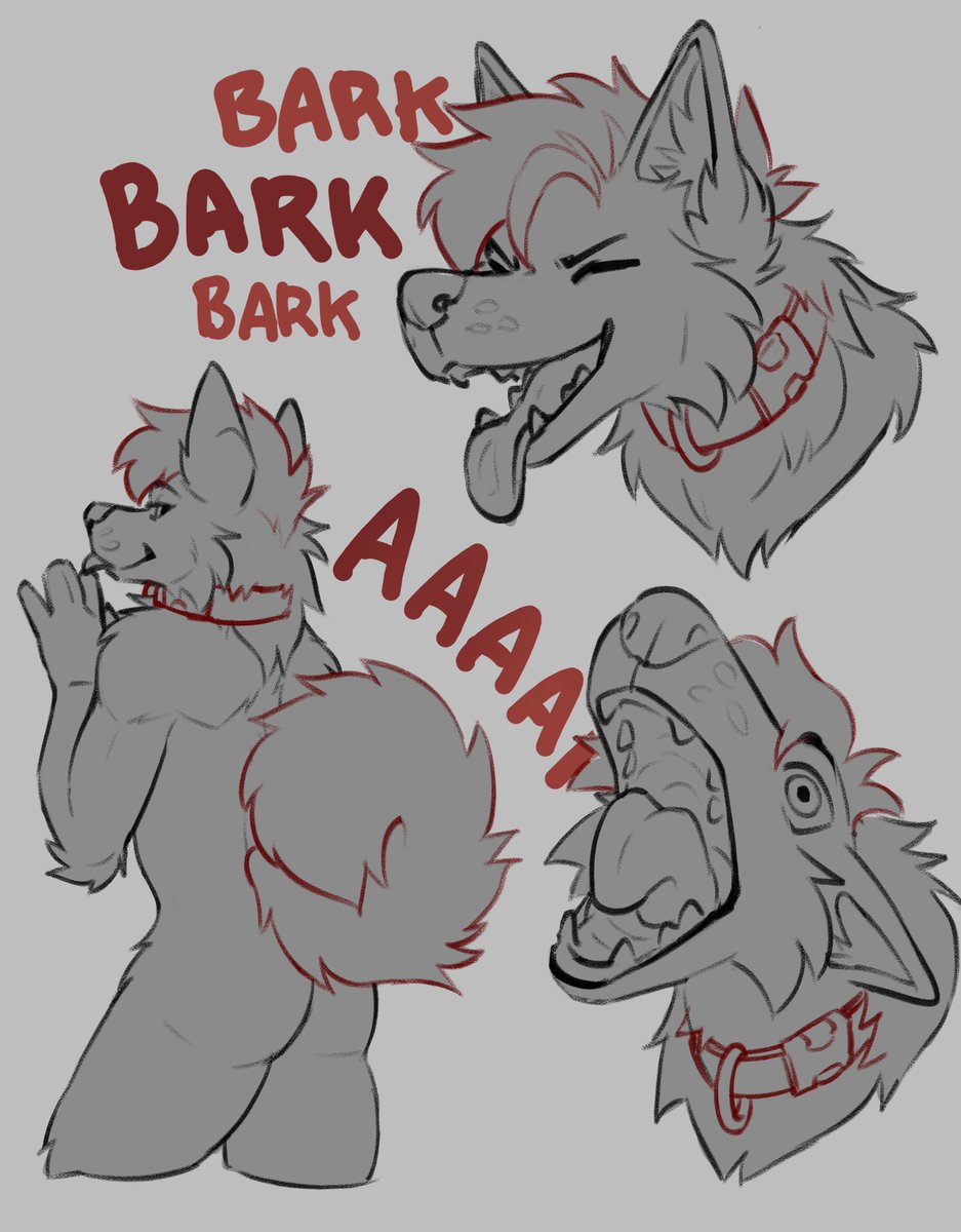 *Loud dog noises*