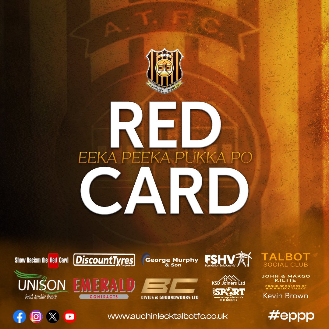 atfc1909's tweet image. 72’ | Abed sent off for a high boot.

AUC 1-1 KIL

#eppp