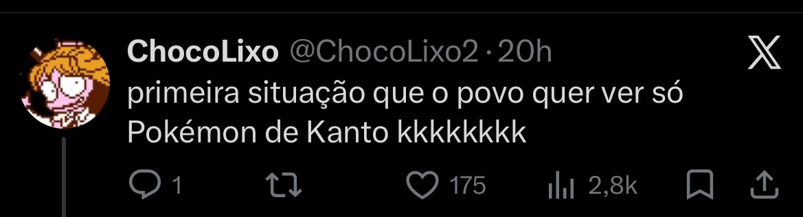 Isso aqui me pegou! 
(<a href="/ChocoLixo2/">ChocoLixo</a>)