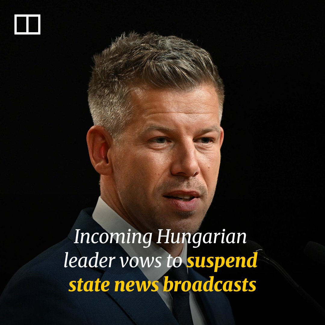 SCMPNews's tweet image. “Every Hungarian deserves a public service media that broadcasts the truth.”

(Link in comments)

#hungary #elections #news #scmpnews #scmp