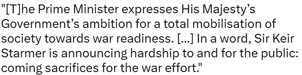 critisticuffs's tweet photo. We have a new text - 'What the coming slaughter is for: as explained by the UK National Security Strategy 2025'
https://t.co/R0Zg5yCcwa https://t.co/jvcBFbCHNk