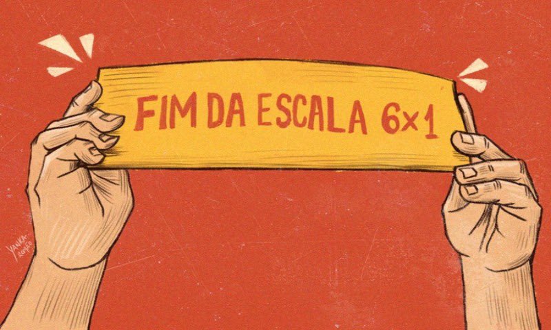 Eu apoio o fim da escala 6x1