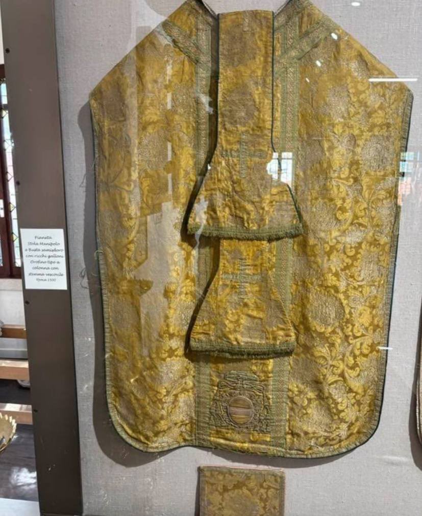 Essa casula veneziana é mais velha que todo o protestantismo