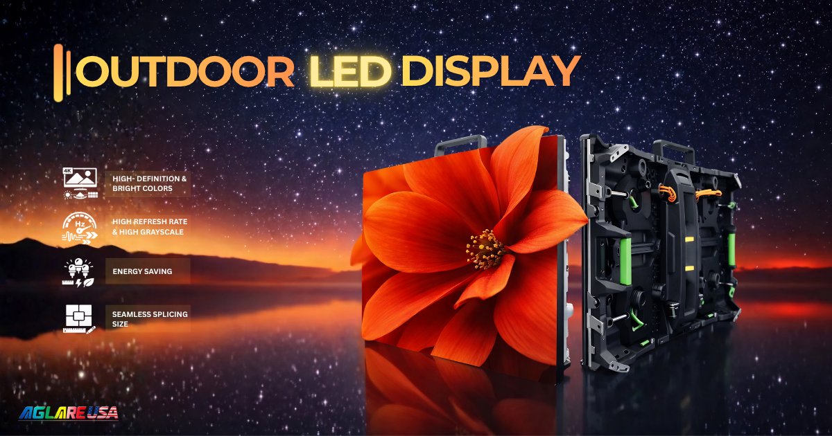 Aglare_USA's tweet image. Make your visuals stand out. 

The 576×576mm Outdoor P6 LED Rental Screen delivers bright, clear performance for events, concerts, and outdoor displays.

#P6LEDDisplay #LEDVideoWall #OutdoorLED #EventTech #DigitalSignage #aglareusa