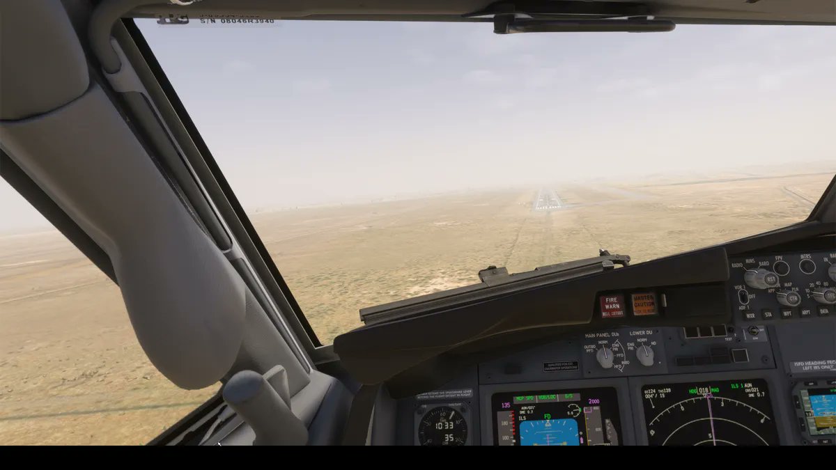 FSSpainSim's tweet photo. El Miércoles 15/04/2026 realizamos la etapa 095 del Tour Mundial IFR - reglas de vuelo instrumental.
Volamos desde GMME Marruecos (Rabat) a GMML Sahara Occidental (El Aaiún)
Registro de vuelo (con galería): https://t.co/1YbWc9t43O
#MSFS #X-Plane #IVAO #B737 #A320 #fs-spain.com https://t.co/0TlMJ835M8