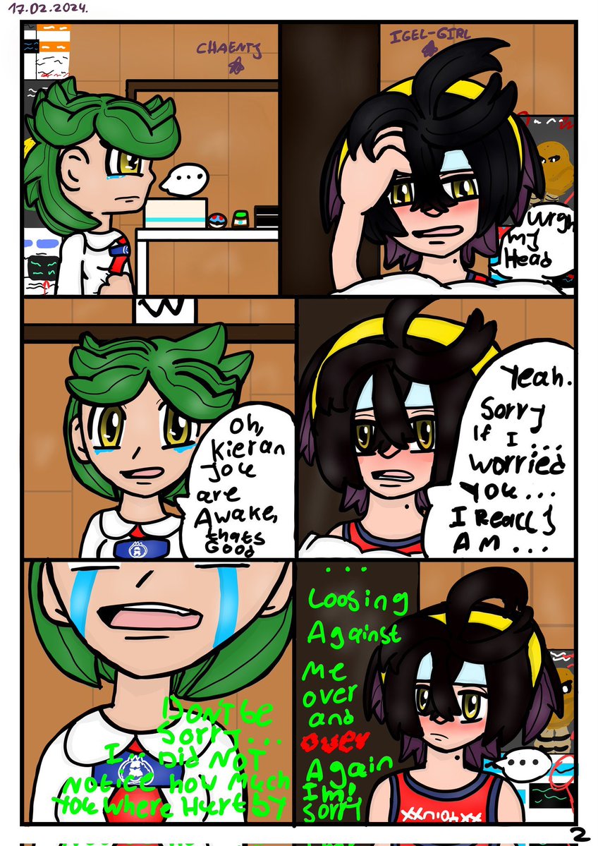 <a href="/GHOSTZ0RUA/">echo♠️</a> x <a href="/StarlyCactus/">Starly StarlyCactus</a> sick day comic. ft <a href="/mkburst/">mkbrowt 🐣🍃💚</a> 

remake of a huge inside joke with my friends
