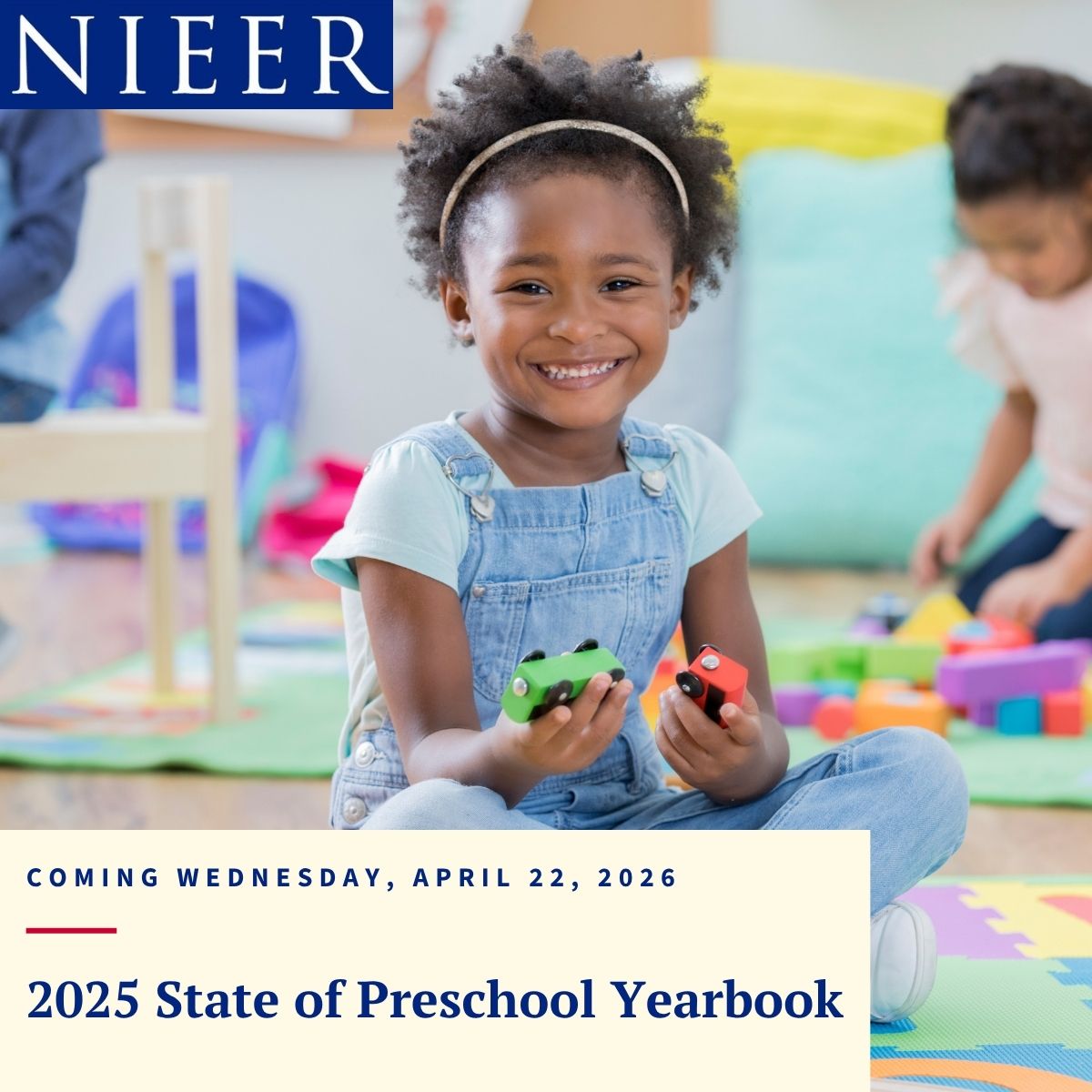 PreschoolToday's tweet photo. The 2025 State of Preschool Yearbook is just 1 week away! NIEER's comprehensive, independent report tracks funding, access, and quality policies in state-funded pre-K. New this year: One state stands out as a model for the nation. Can you guess which one?
#ECE #StateofPreschool https://t.co/g4u8YVDEkh