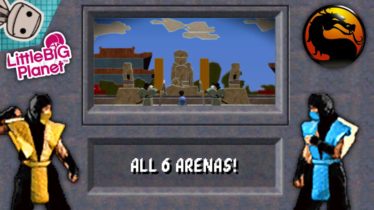 I made Mortal Kombat (1992) in LittleBigPlanet PSP!
The video is finally here!
youtu.be/evic1AogGiw?si…
#mortalkombat #littlebigplanet #psp #retro