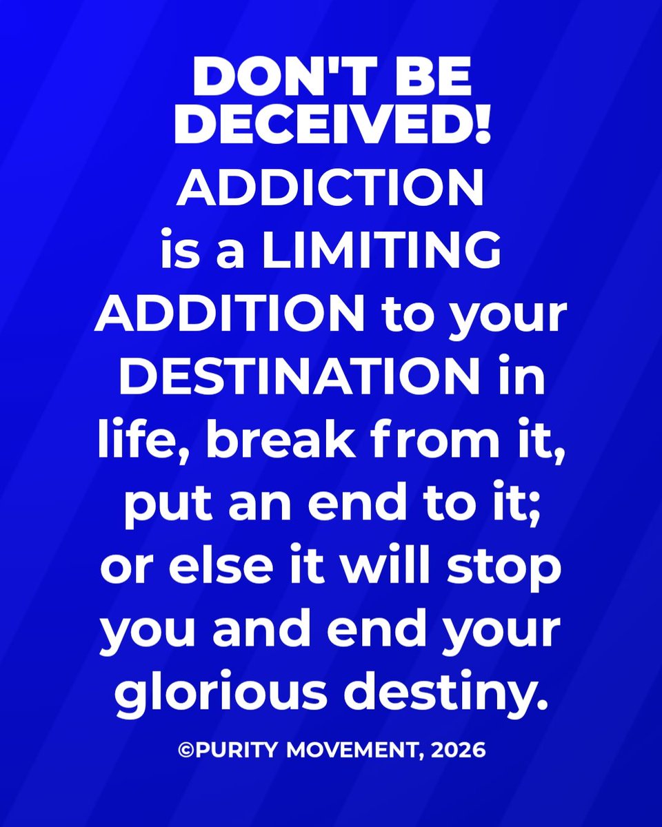 puritymovementt's tweet photo. DON'T BE DECEIVED, DEAR TEENAGERS/YOUTHS

#PurityMovement  
#JesusBeGlorified  
#LightBeBroughtToAllMen  
#TheTreesOfRighteousnessBePlanted  
#dontbedeceived
#staypurified
#theveilshallbeunveiled https://t.co/hB5yYNFq6v