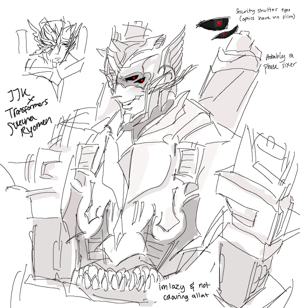 Plus Sukuna I got lazy