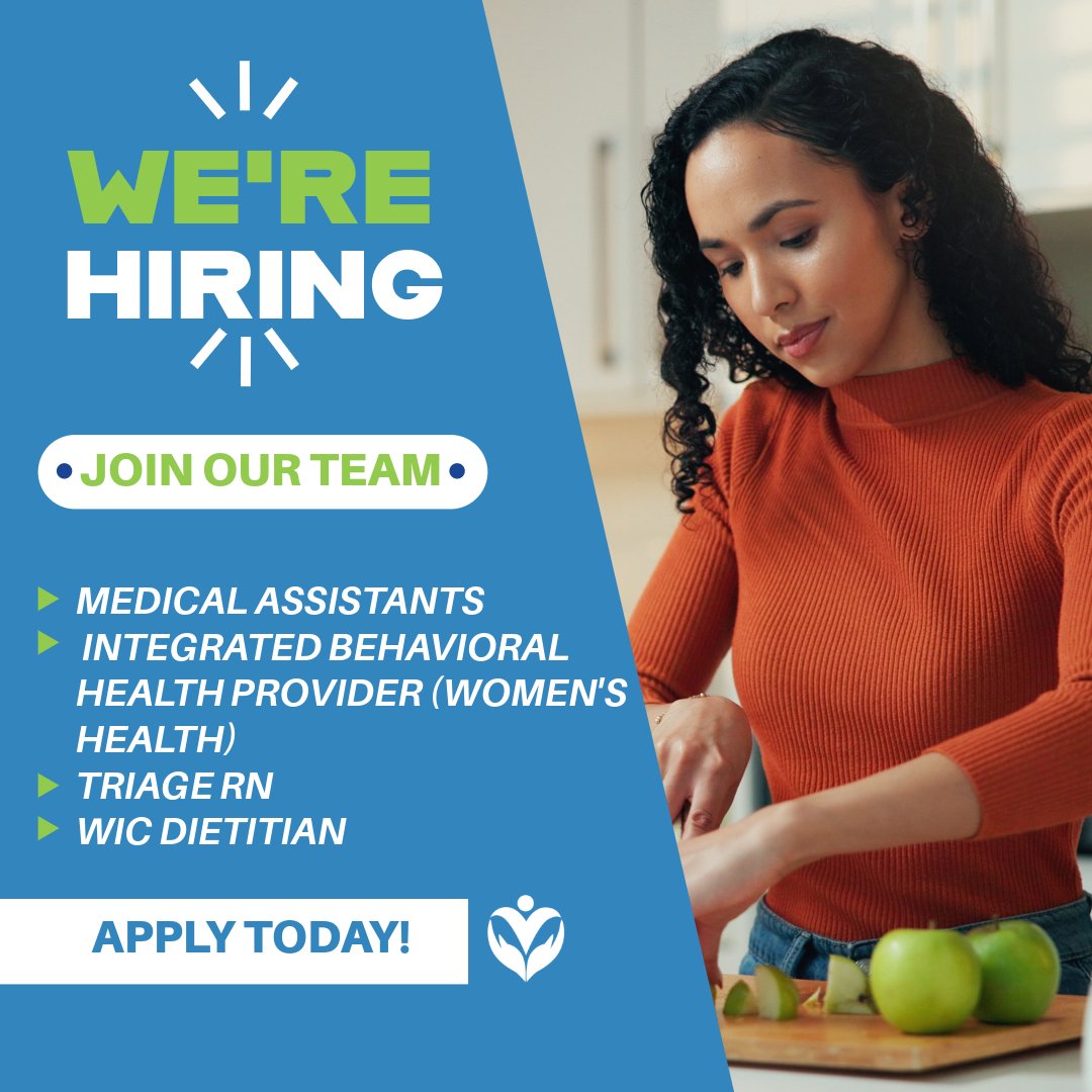 PrimaryHealth4U's tweet photo. 🥕 Now Hiring: WIC Dietitian
Help families build healthy futures through nutrition education, breastfeeding support and healthy food guidance.
Join our WIC team at Primary Health Solutions.
Apply today:
 https://t.co/2bAubEWk5I
#WIC #FoodIsMedicine #NowHiring https://t.co/Ws3h5IXPao