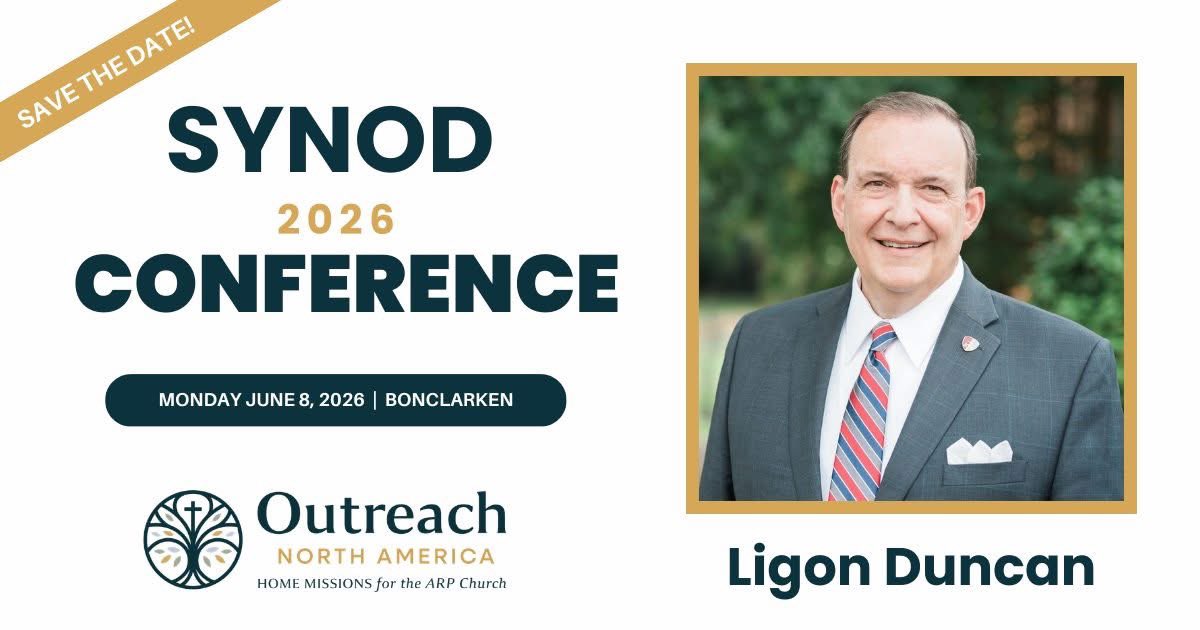 LigonDuncan's tweet photo. I’m looking forward to being with my friends at the #ARPSynod at @BonclarkenConf on June 8. We will be considering “The Covenantal and Connectional Church: Its Means, Ministry, and Mission” https://t.co/AMjdmq2ZF4
