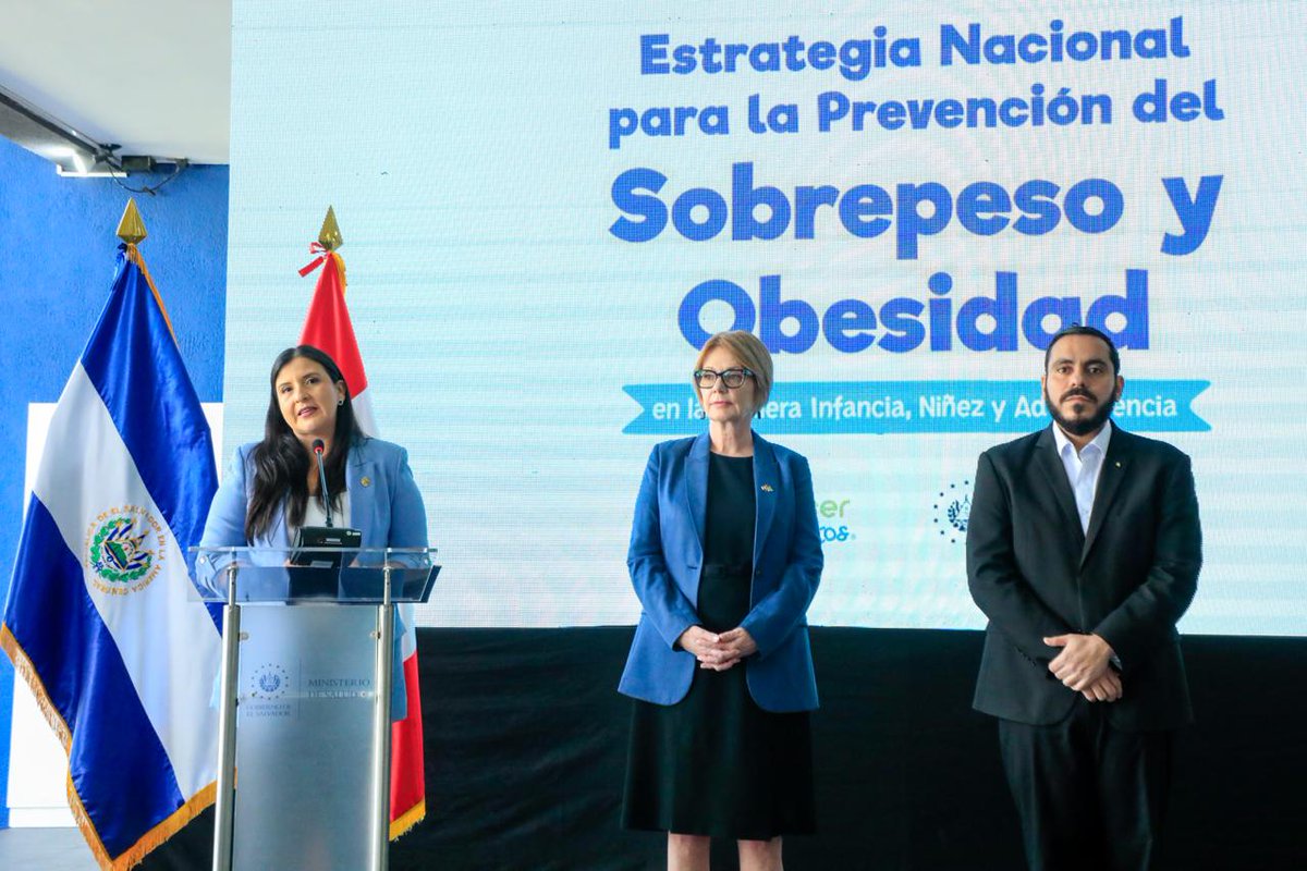 Le Salvador lance une stratégie nationale contre l’obésité infantile guana.link/JOxik