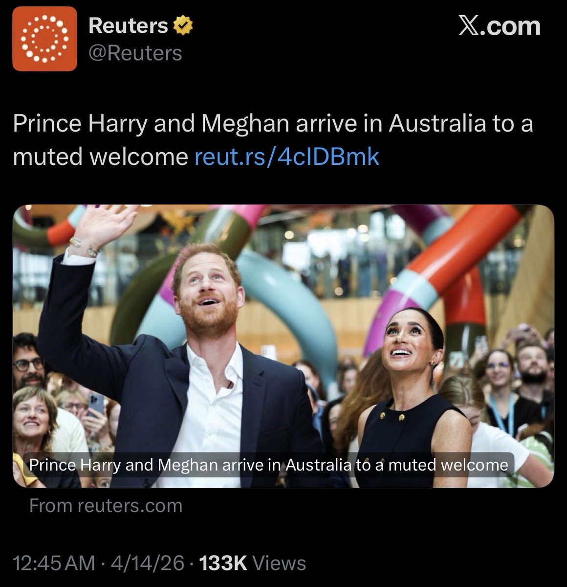 These so called journalists and their lies. Muted my arse! The evidence is right there, yet, they lie.