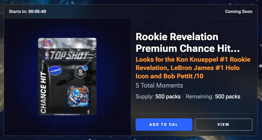 NBA Top Shot tweet media