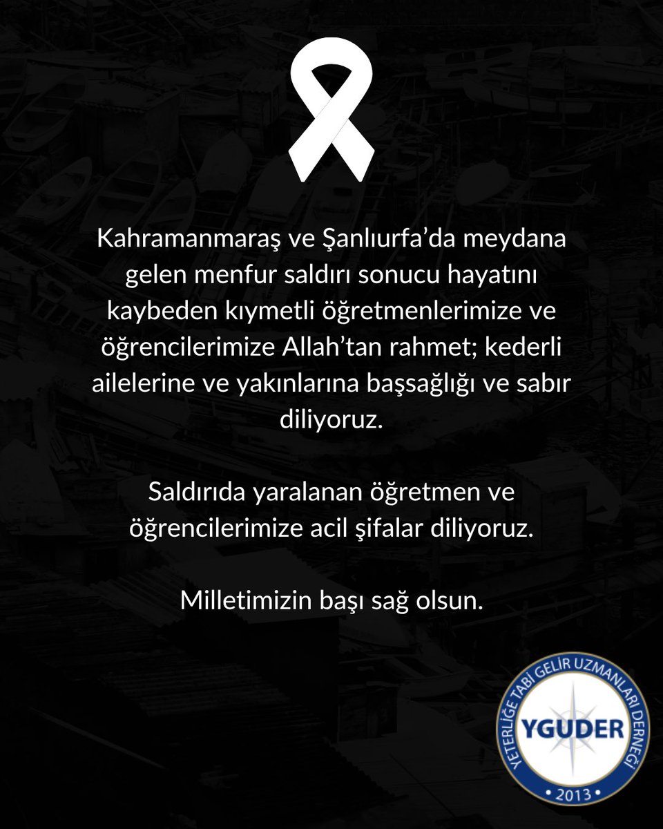 Yeterliğe Tabi Gelir Uzmanları Derneği tweet media