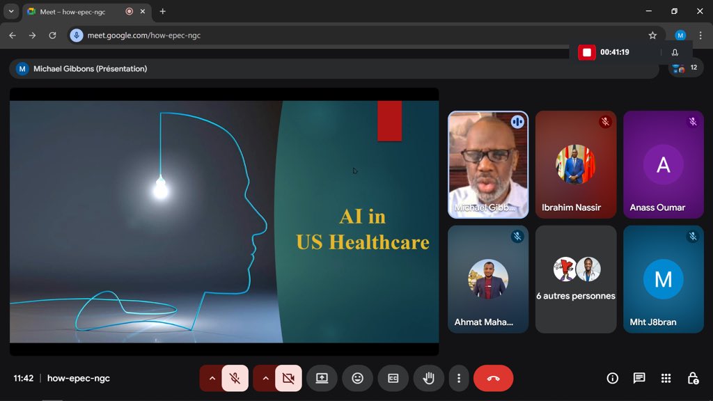 ChadInnov's tweet image. 1/2 📡 Day 3 #AIinHealthcare
AI is not a tool. It’s a clinical intervention. Treat it like one.
Dr. Chris Gibbons MD &amp;amp; Dr. Yahya Shaikh MD reframed how 🇹🇩ian youth innovators think about AI in healthcare.
Every AI model has a toxicity profile. 🇹🇩🤝🇺🇸 #MWF2026 #HealthTech @NTikum
