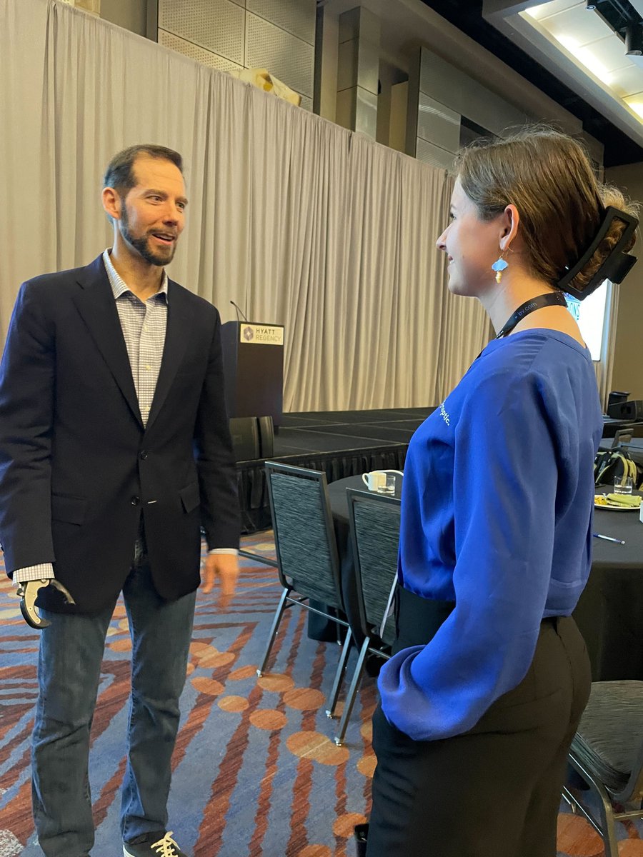 SynopticData's tweet photo. Synoptic was at @WEIenergy's Conference this week in Denver! Miranda Bitting connected with energy &amp; utility professionals about real-time, quality-controlled weather data for wildfire, flooding, heat stress &amp; severe storms. 

#EnergyIndustry #RealTimeData #GridResilience https://t.co/s6TXdAchxi
