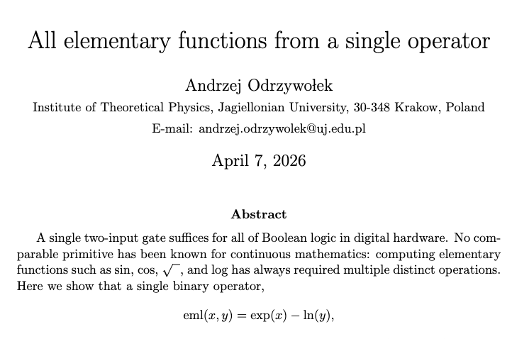 sinash93's tweet photo. @deedydas @shek_dev @YashVrdn "exactly what I thought"? Sir, do you even read the abstract of the papers that you post about? The abstract of this one literally starts with "A single two-input gate suffices for all of Boolean logic in digital hardware." https://t.co/wjyBy8tGaE