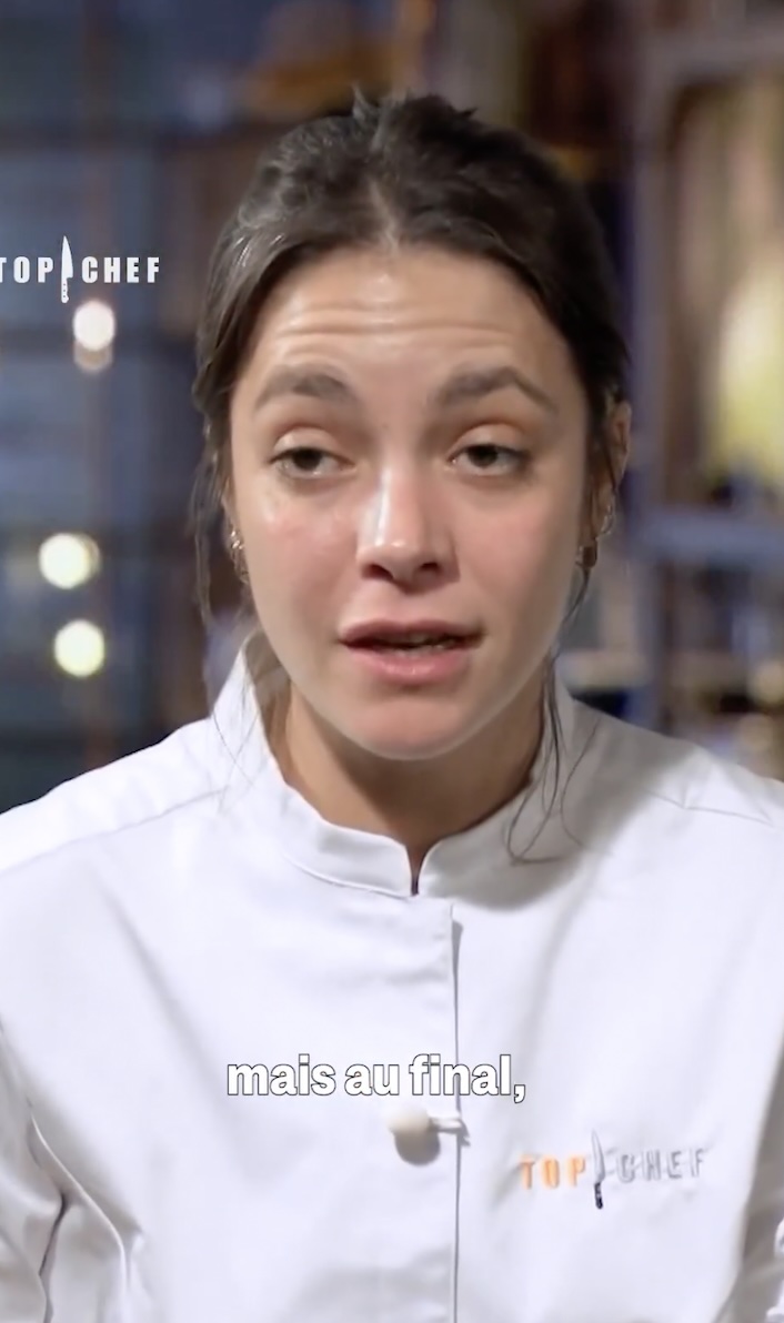 isabelle_denuit's tweet image. Je comprends jamais rien à ce que Louise dit, elle a l'œil torve, elle est défoncée en permanence ou quoi ? #TopChef