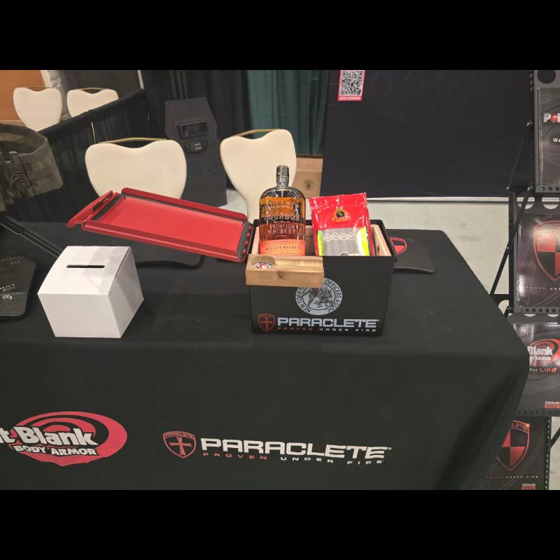 PointBlankArmor's tweet photo. Visit Point Blank at Booth #100 at the New York Tactical Officers Assoc Conference.  Check out our daily prizes.  First Day Winner is Dan Kennedy of City of Bethlehem PA Police. https://t.co/01BJn21VZW