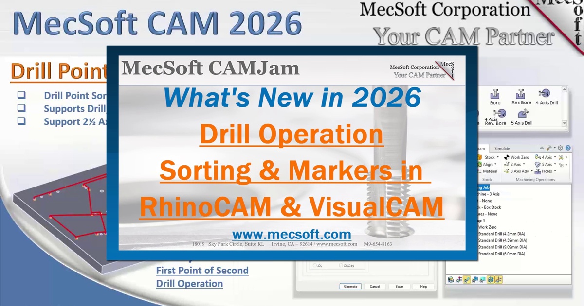 MecSoft's tweet image. Explore the latest techniques for optimizing fixtures per setup in RhinoCAM &amp;amp; VisualCAD/CAM 2026. 

Our video demonstrates best practices to maximize efficiency and productivity. youtube.com/watch?v=WxKiKA…

#RhinoCAM #VisualCAD #CAM #Productivity #Efficiency