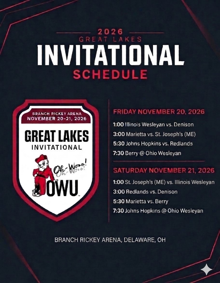 GreatLakesInvt's tweet photo. Introducing the 2026 Great Lakes Invitations Schedule:

#d3hoops https://t.co/xRMwmnthXB