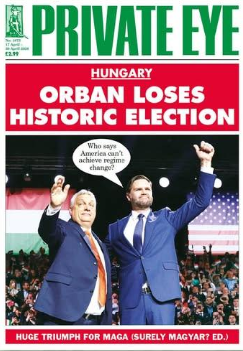 GerryHassan's tweet image. JD Vance and his record of regime change. Via #PrivateEye