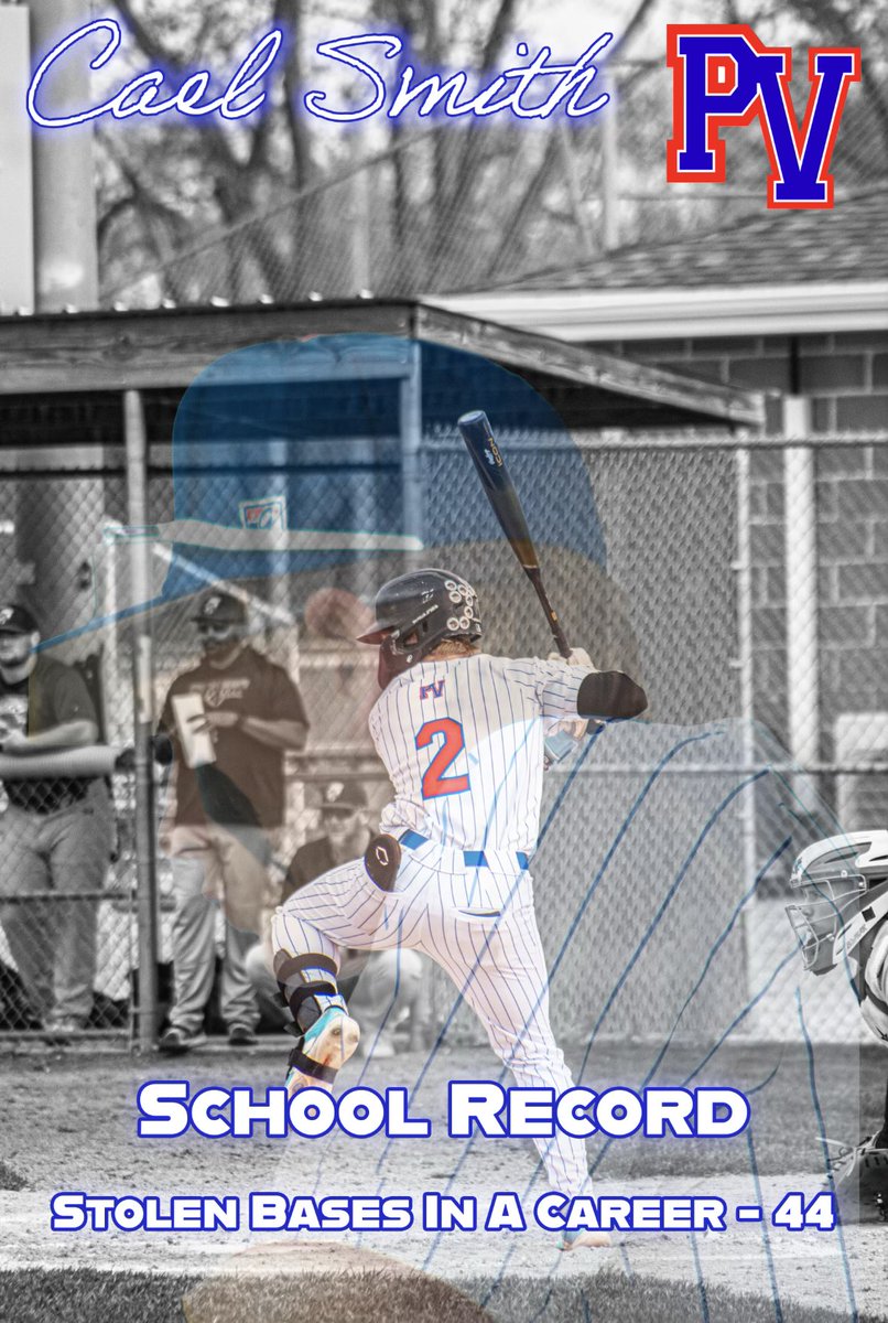 PlatteValBall's tweet photo. Congrats to Cael! New program record holder for career stolen bases. https://t.co/rUHIsRB8uN