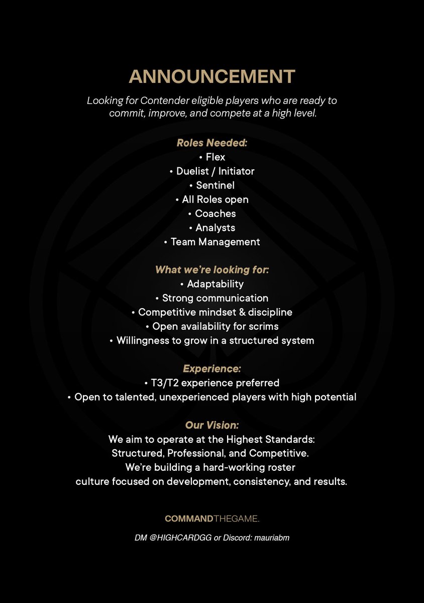 HIGHCARD tweet media