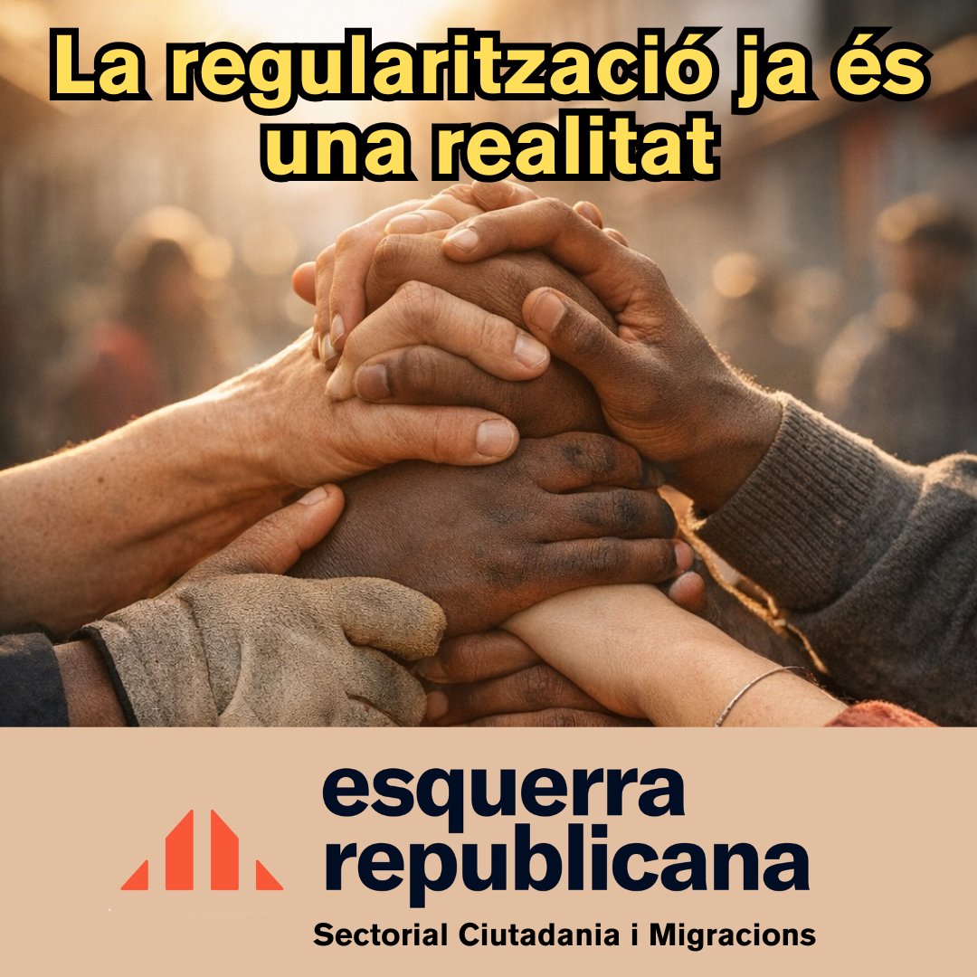 La regularització ja és una realitat, i no és cap regal. No és un favor ni una concessió: és un dret que hauria d’haver arribat molt abans.
