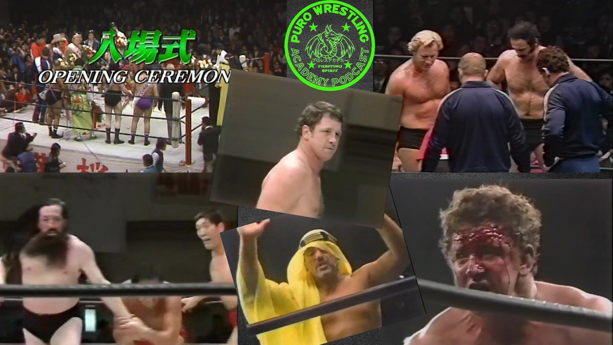 Puroresu Academy VideoCast #39 is up! Kicking off the 1978 All Japan Real World Tag League! Join us as we discuss The Funks, Bockwinkel, Lanza, Billy Robinson, Black Angus, Jumbo, Baba, Abdullah, The Sheik, &amp; more at the VIP Tier Patreon.com/Wrestlecopia