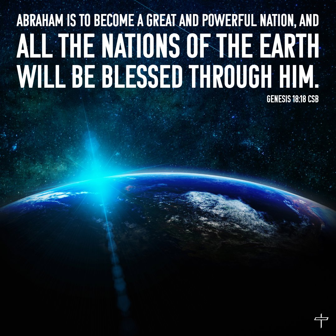 XDevotions's tweet image. Genesis 18:18