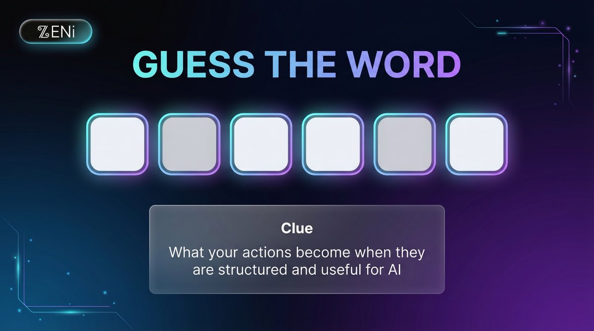 ZENi_io's tweet image. Think you got it? 👀
Drop your answer below 👇

#ZENi #Puzzle