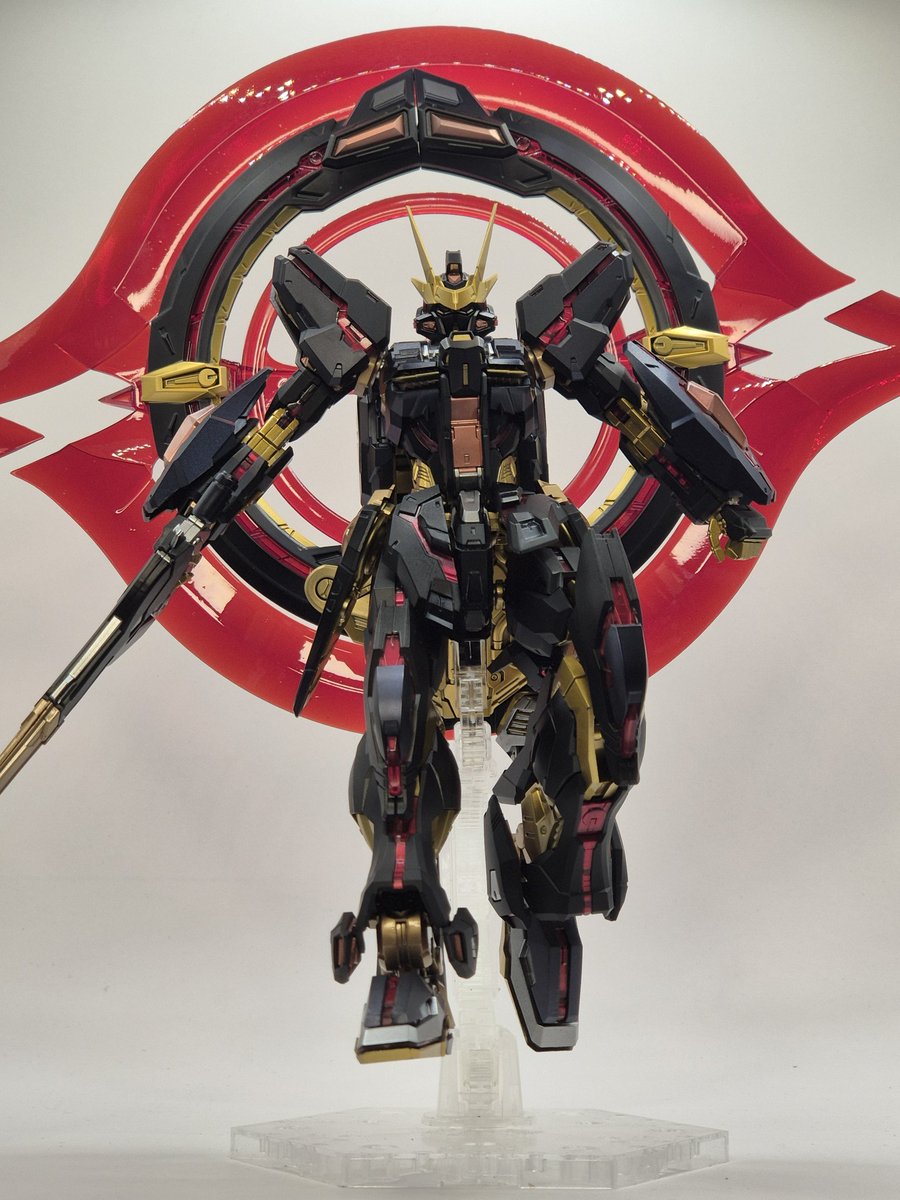 DRPatrikVA's tweet image. MG 1/100 Stargazer Gundam "Solar Eclipse" Custom

This was a fun, quick build and custom paintjob. It took 2 weeks only. I will put on waterslide decals this weekend, which will add a lot more detail.

Not a lot of parts, so you have to mask a lot!

#Gunpla #GundamSEED #Paint