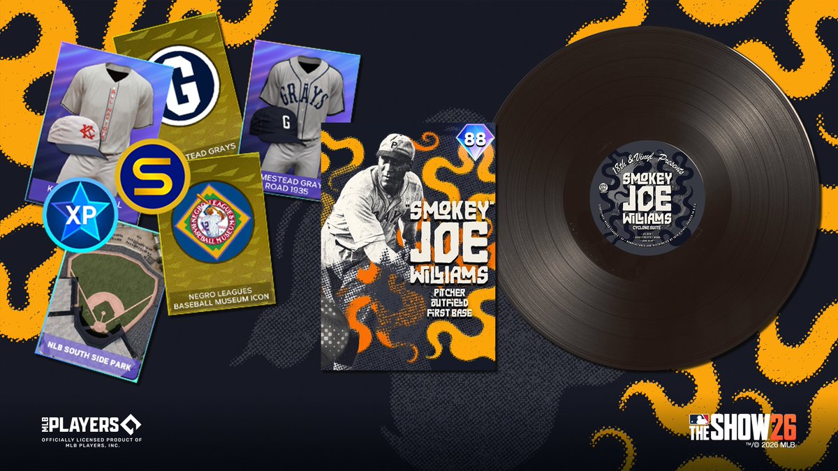 "Smokey” Joe Williams, a Texas giant who dominated opponents in the Negro Leagues and beyond with a fastball that earned him that memorable nickname.

Immerse yourself in Storylines: The Negro Leagues - Season 4 with the addition of "Smokey" Joe Williams, arguably one of the