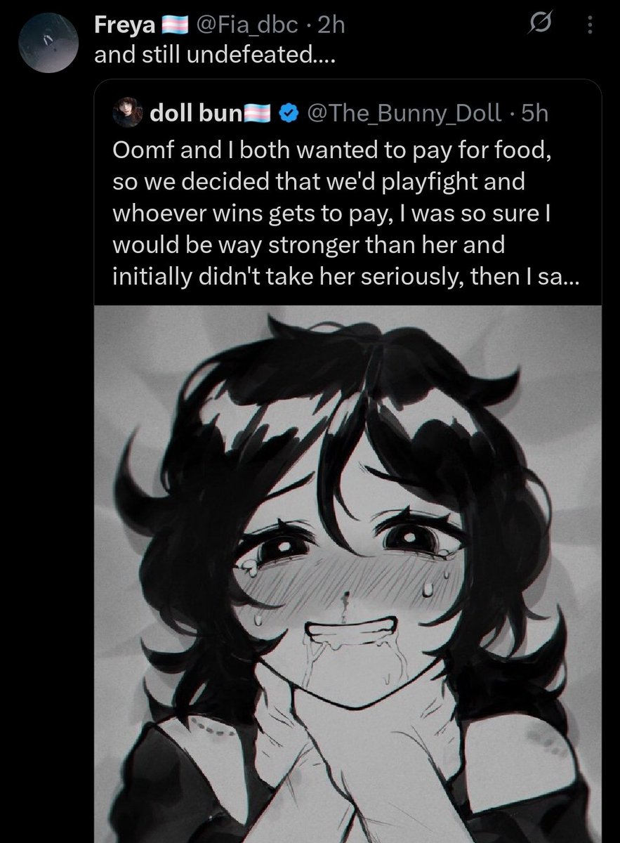 doll bun🏳️⚧️ tweet media