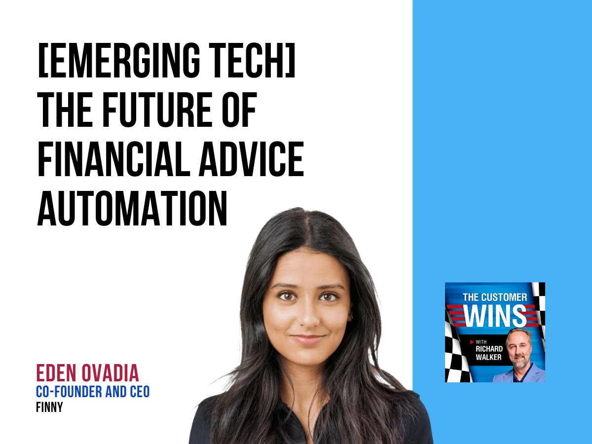 QuikForms's tweet photo. What if finding the right clients was driven by data, not guesswork?

On #TheCustomerWins, Rich Walker talks with Eden Ovadia of FINNY about AI, automation, and smarter client acquisition.

🎧 https://t.co/b0AXpPGRSV

#AI #Fintech #FinancialAdvisors https://t.co/v4hkoJ0WGU